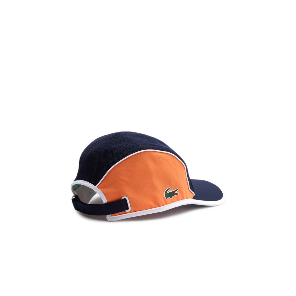 Теннисная кепка Lacoste Men's SPORT Mesh Panel Light Cap - navy blue/orange/green/white
