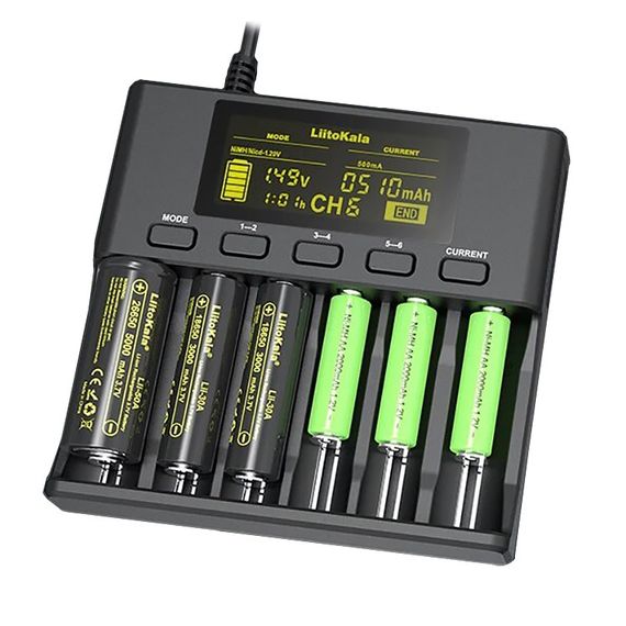 Зарядное устройство LiitoKala Lii-S6