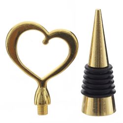 GAEM Набор: пробка для бутылки и декор для бокалов, L9 W3 H14 см