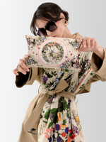 Шаль «Русский полевой букет» 100% шерсть