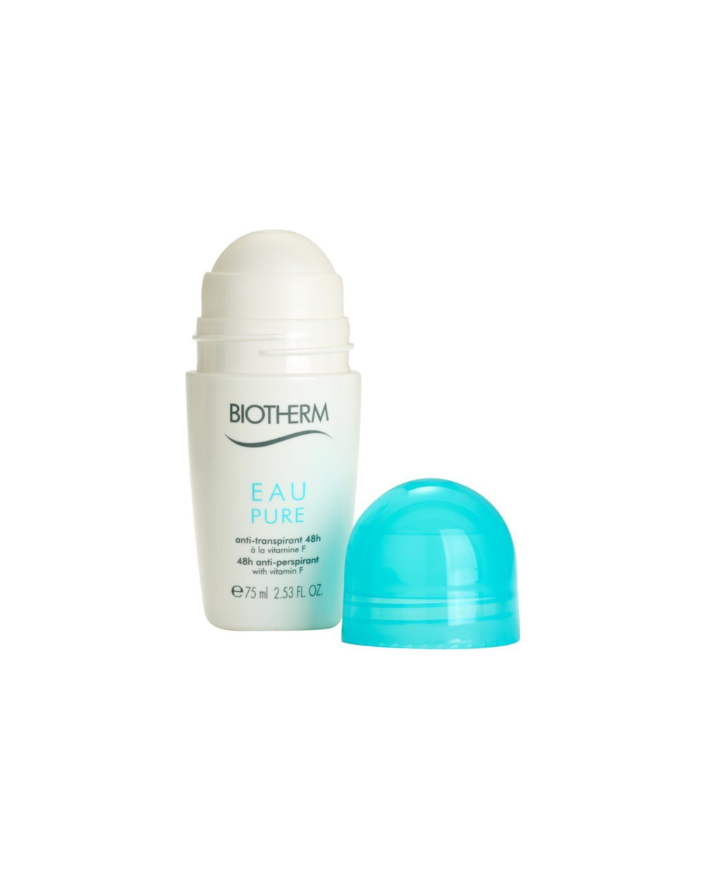 Biotherm Eau Pure 48h antiperspirant - роликовый антиперспирант с эффектом 48 часов /   75  ml  / GTIN 3605540569429