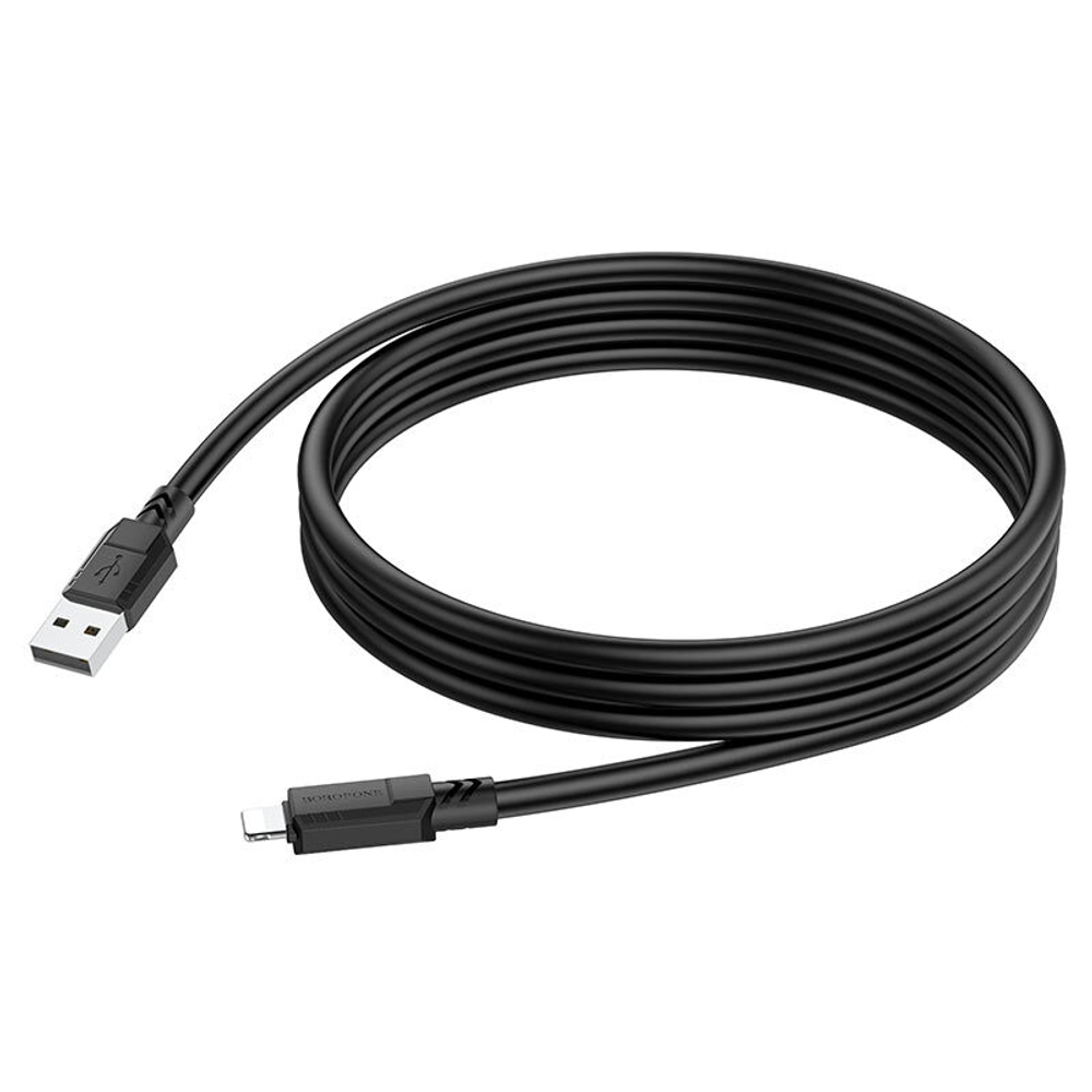 Кабель USB - Lightning BOROFONE BX81 (черный) 1м