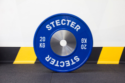 Диск соревновательный 20 кг (синий)