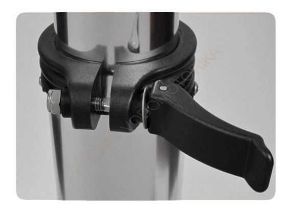 Стойка столешницы регулируемая 3 ступени 335-714 мм основание 300 мм