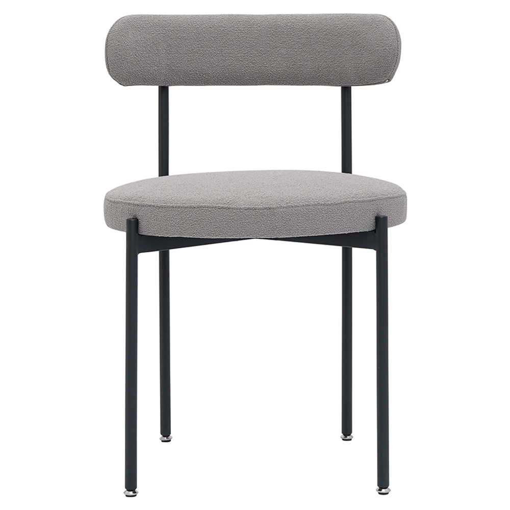 Стул loter, букле, темно-серый