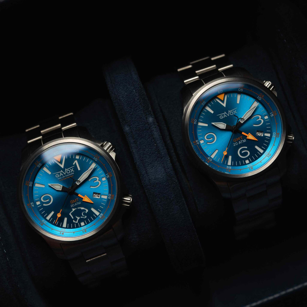 Gavox Avidiver II GMT Lightning Blue