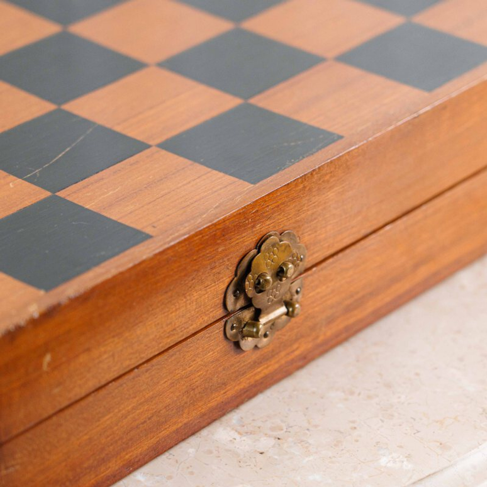 Классический деревянный шахматный набор в стиле Стаунтон (STAUNTON)