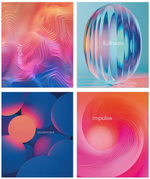 Тетрадь А5 48л. клетка "Sensore Design" скрепка, соффтач-лак, 4 дизайна (ПОЛИНОМ)