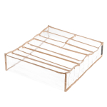 Органайзер прозрачный 40х35х10 см, 11 ячеек, Бежевый