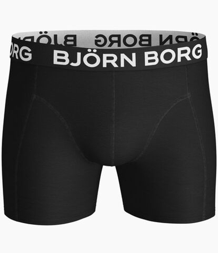 Боксерки теннисные Bjorn Borg Shorts Solid 2P - black