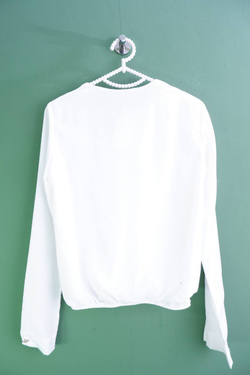 Блузка Oodji легкая и комфортная, маркировка 34, визуально на 40 размер