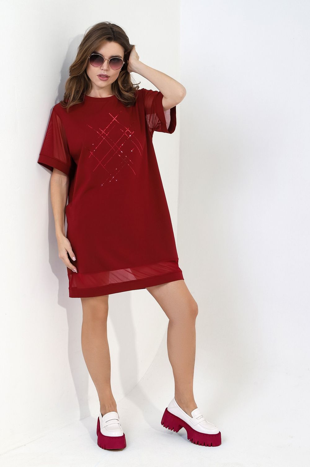 Туника Раби Виотекс БОРДОВЫЙ