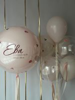 Воздушные шары на выписку для девочки №8694