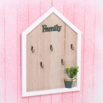 Ключница - панно настенная «ВАЛЛИРИЯ», 5 крючков, 30*20см