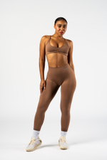 Леггинсы Shaping Seamless High-Waist Leggings MAXIMUM PUSH-UP 302 Коричневые