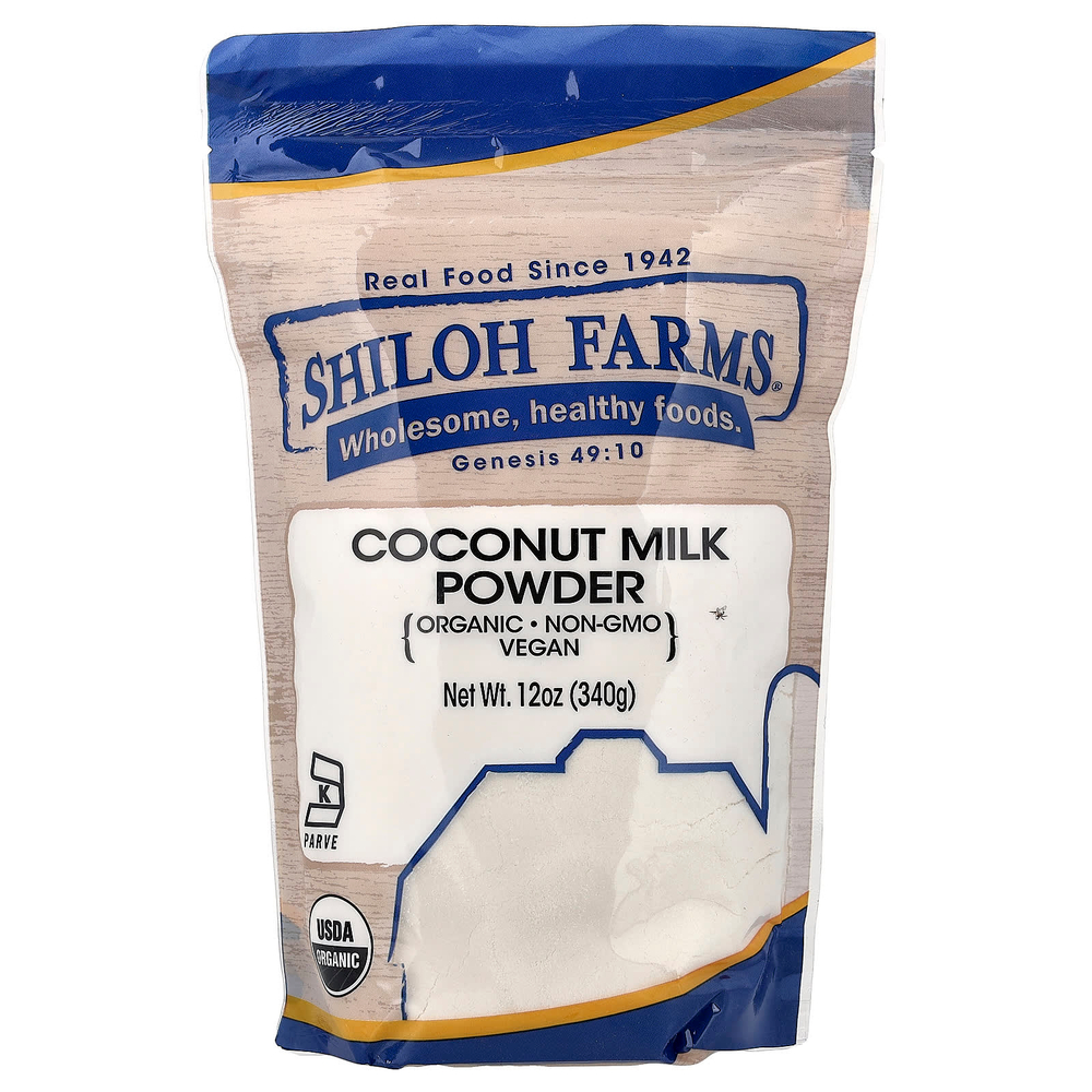 Shiloh Farms, органическое сухое кокосовое молоко, 340 г (12 унций)