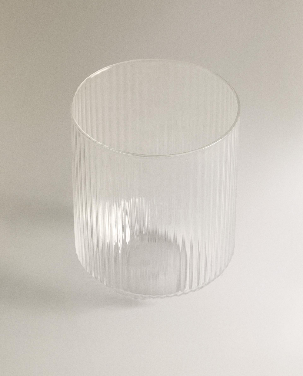 Zara Home стакан из боросиликатного стекла, цвет прозрачный, 10.5 см