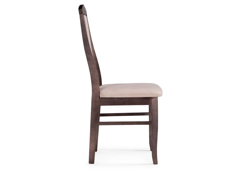 Деревянный стул Гроджин бежевый / орех