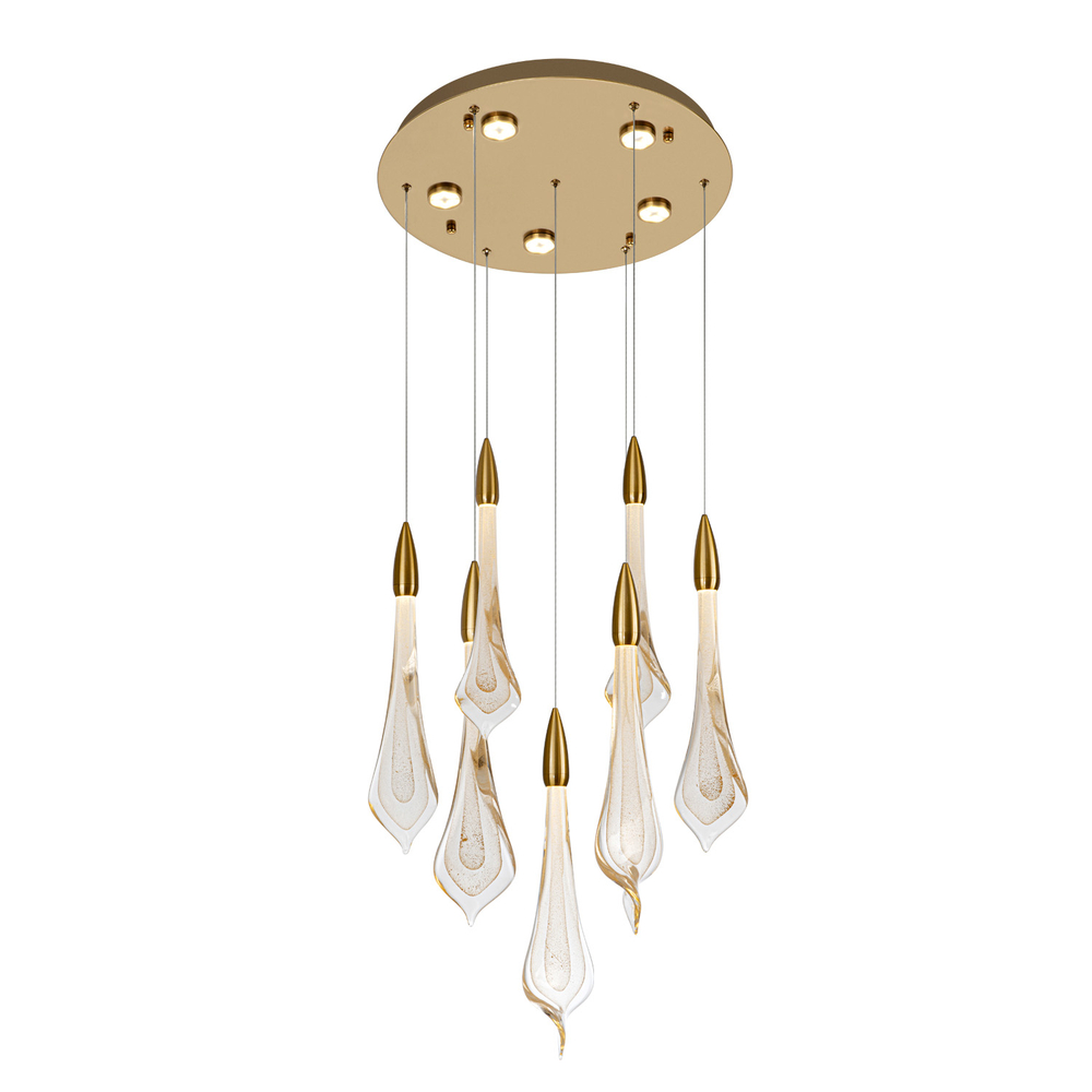 Подвесная светодиодная люстра Modelux ML.89181.7 BS