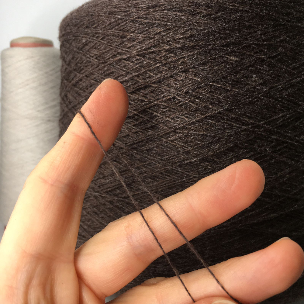 100% CASHMERE - Zegna Baruffa Lane Borgosesia; 100% кашемир; 1400м/100г; col.773256, Коричневый меланж