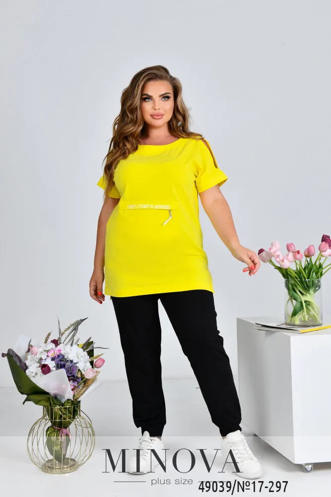 Костюм 17-297-желтый Minova