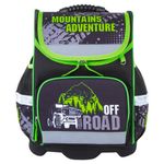 Ранец ЮНЛАНДИЯ WISE для начальной школы, Offroad, 37х29х15 см, 228814