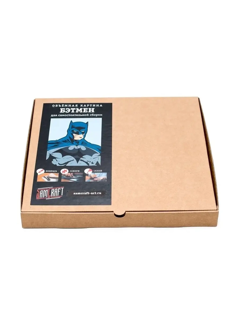 3D Картина по номерам Бэтмен, герои DC
