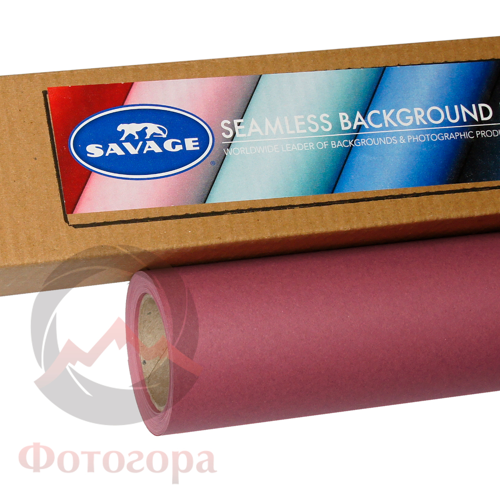 Бумажный фон 1,35х11м, цвет RUBY