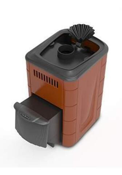 Печь банная Гейзер Мини 2016 Carbon ДА ЗК терракота