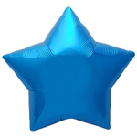 Шар фольгированный Звезда 45 см (Синий)