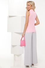 Водолазка розовая без рукавов DStrend (Акция)