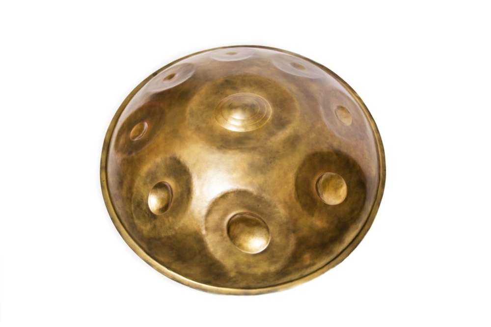 Глюкофон 53см, 9 мембран, ре-минор, Kosmosky KSY.Handpan-9