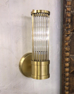 Настенный светильник Allen 7001 brass