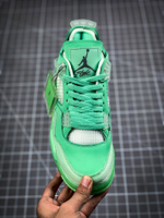 AIR JORDAN 4 RERO X OW GREEN/GREEN/WHITE