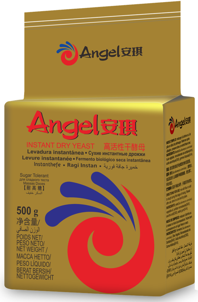 Дрожжи сухие инстантные ANGEL (золотые), 500 гр