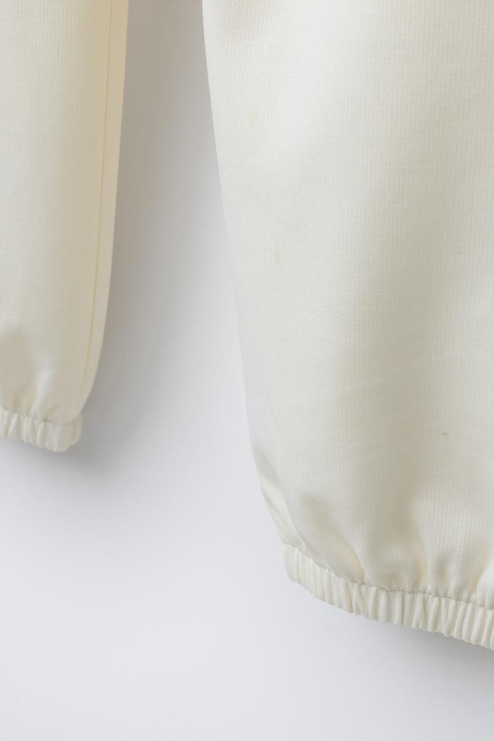 ZARA СВОБОДНЫЕ БРЮКИ-ДЖОГГЕРЫ, ЭКРЮ