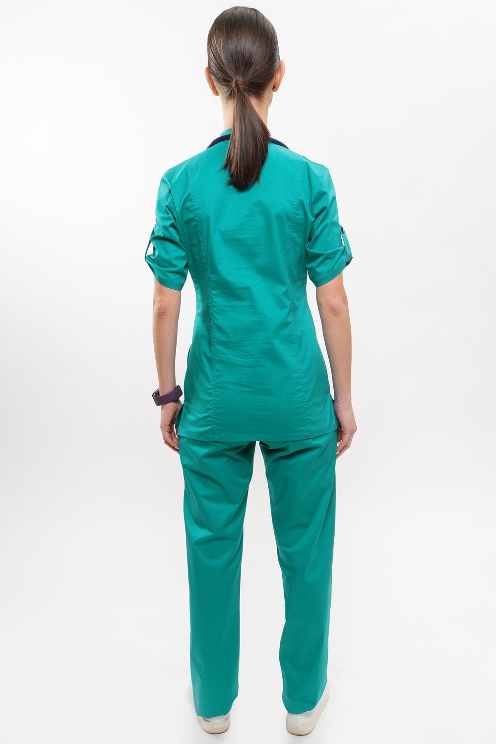 Медицинский топ Доктор Чехов, арт.5131 Teal Blue