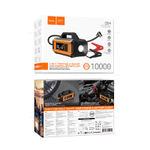 Hoco QS4 Intelligent насос с портативным аккумулятором для запуска авто(10000mAh) (Краснодар склад)