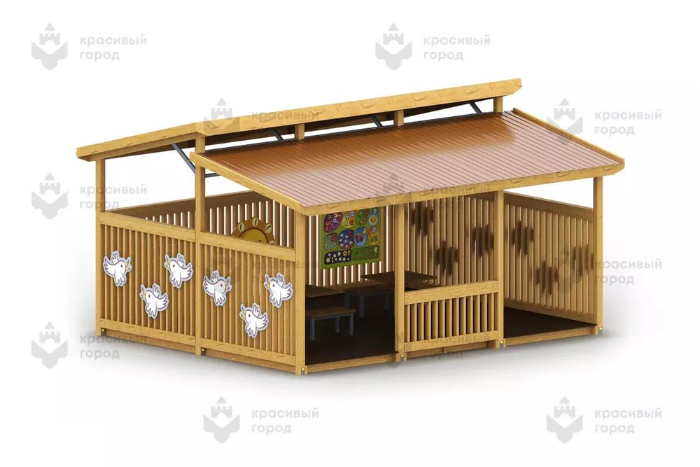 Беседка Эко