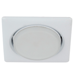 KL71 WH /1 (к) Светильник ЭРА под лампу Gx53 квадр.,220V, 13W,белый | Встраиваемые светильники Для ламп GX53