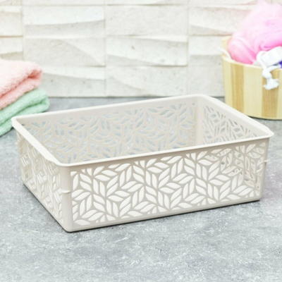 Корзина универсальная 2л "Linden" (бежевый)