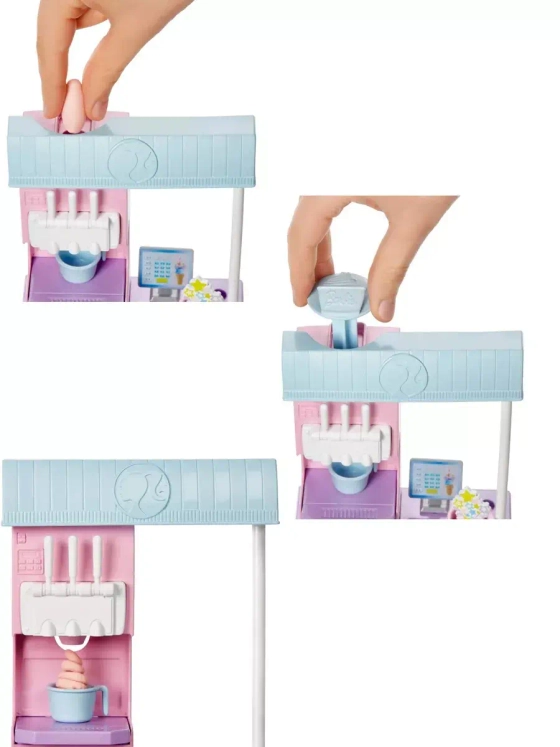 Кукла Барби Магазин мороженого HCN46