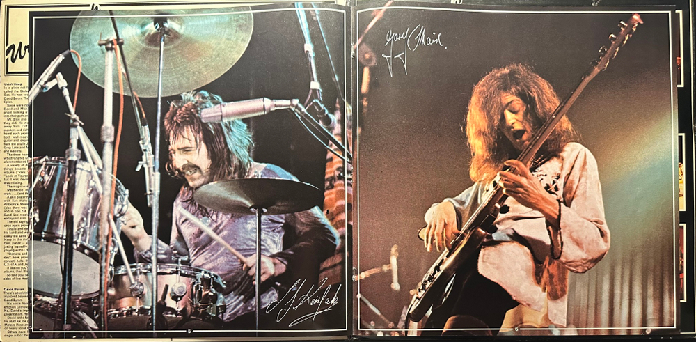 Uriah Heep - Uriah Heep Live 2LP (Англия 1973г.)