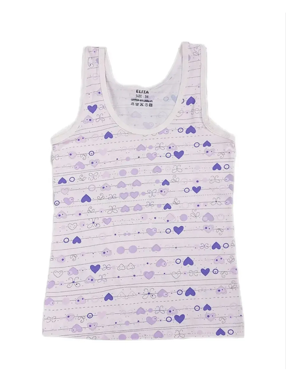 Комплект майка и трусики для девочки хлопок