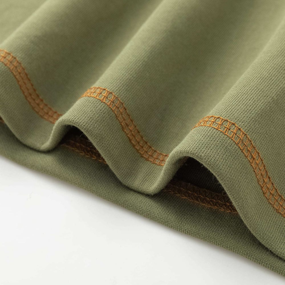 Футболка Ymkashix New City хаки / коричневая