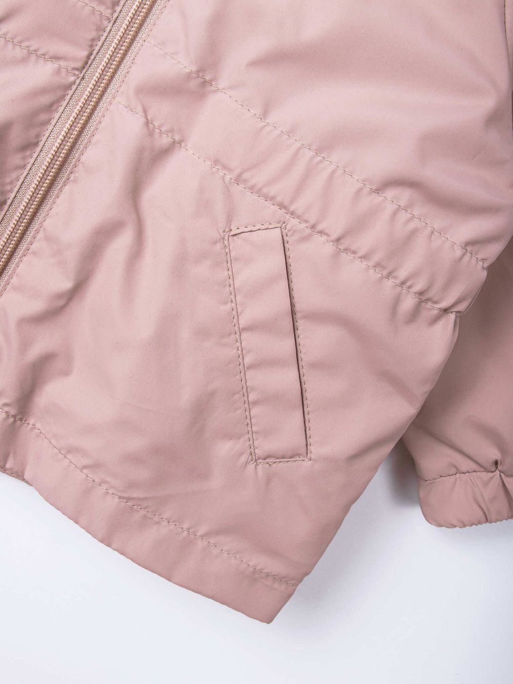 Парка на хлопковом подкладе "Пудра"