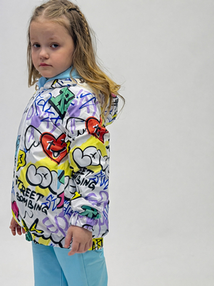 Ветровка для девочки 7-12 лет Милашка Сьюзи