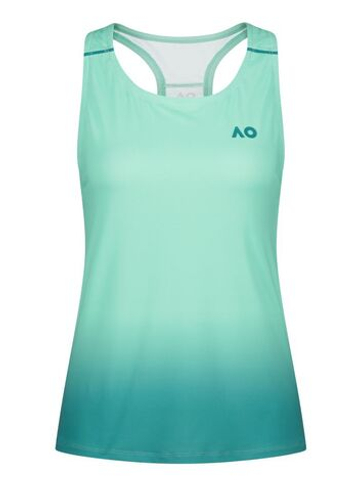 Женский топ теннисный Australian Open Performance Tank - зеленый