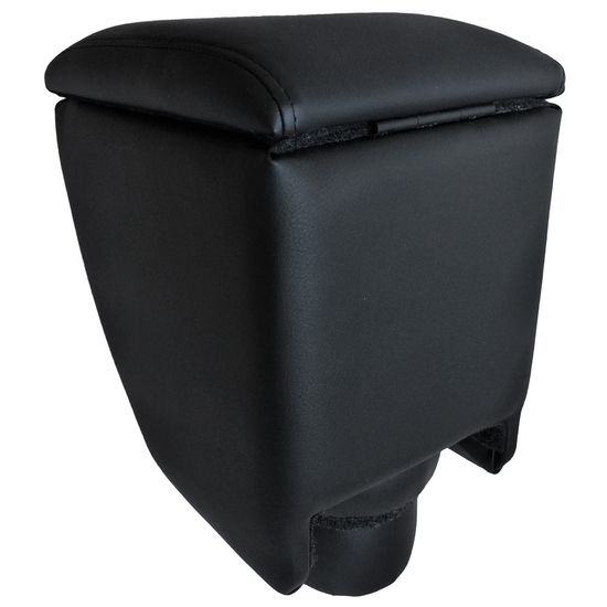 Подлокотник Hyundai Solaris II (2017-2020) из экокожи [на ножке c усиленным креплением за подстаканник]