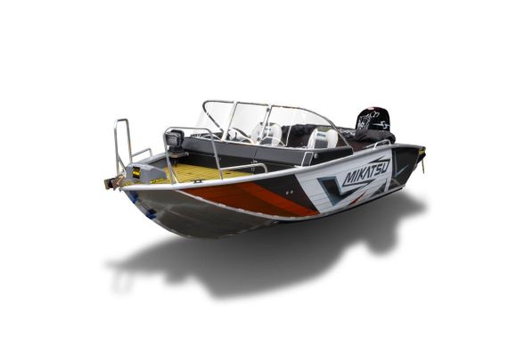Комплект Алюминиевая лодка (катер) Mikatsu (Микатсу) 475 (Z43) Premium + мотор Hidea HDEF60FUEL-T EFI